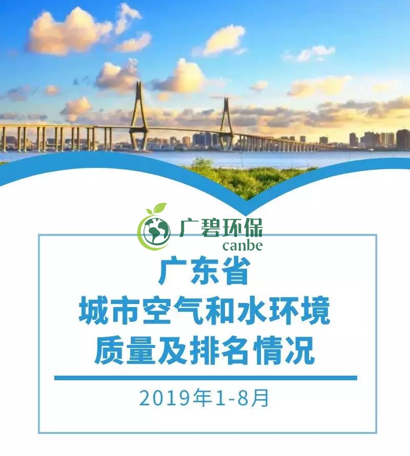 8月全省空氣和水環(huán)境質(zhì)量及排名情況(圖1)