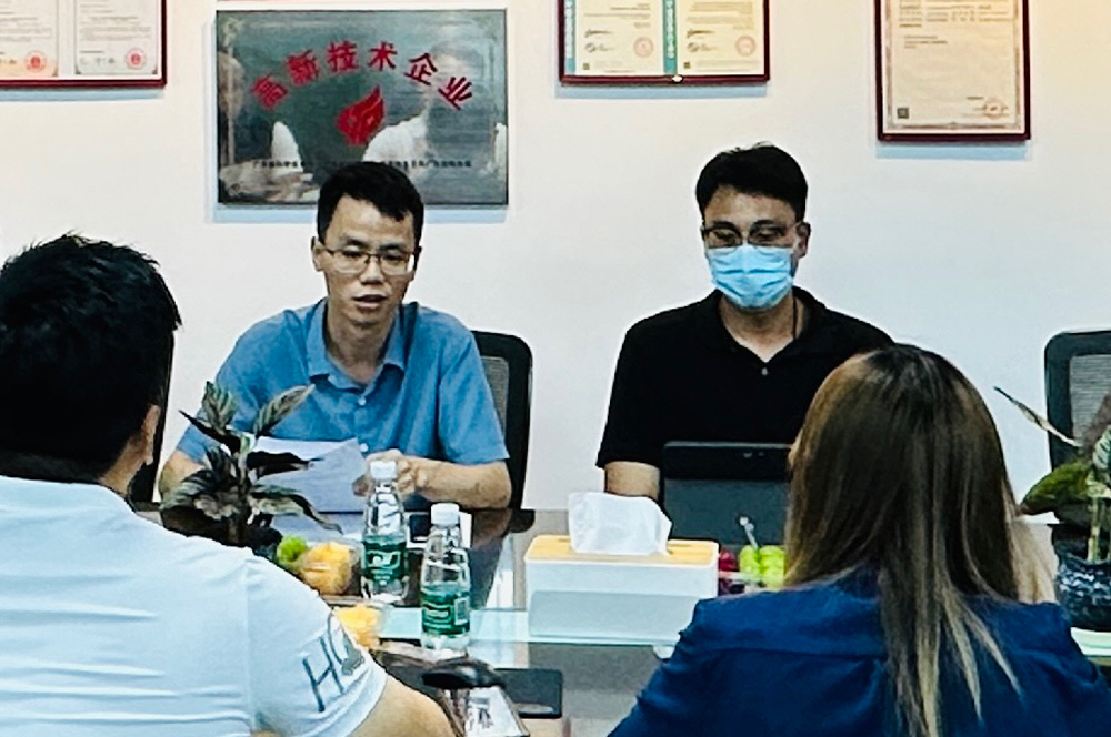 佛山市生態(tài)環(huán)境局、佛山市生態(tài)環(huán)境局順德分局領(lǐng)導(dǎo)蒞臨廣碧調(diào)研指導(dǎo)(圖2)